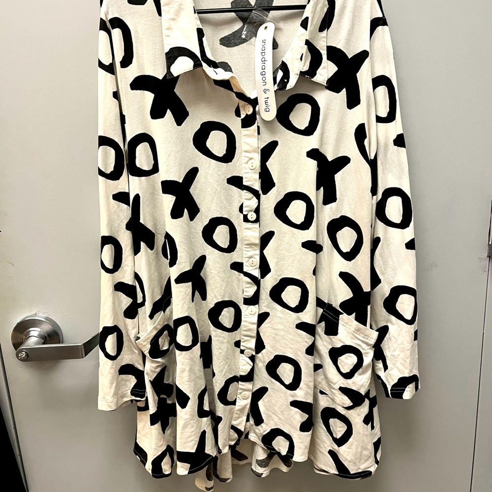 NWT Lauren top/dress by snapdragon and twig